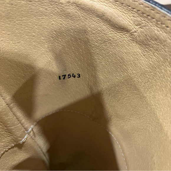 The Frye Company 76976 Black Leather Riding Harness Tall Boots Lindsay Plate 7 - Picture 10 of 16